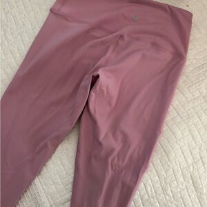90 Degree by reflex Pink High-Waisted Leggings